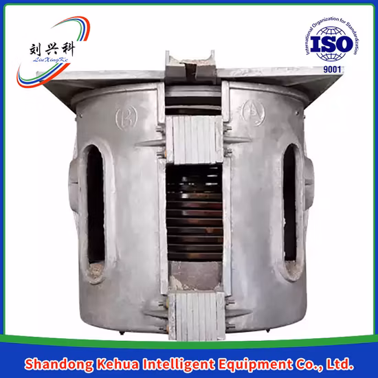 Reduzierer Aluminium Elektrischer Induktionsschmelzofen Ofen Aluminiumschale Zwischenfrequenzinduktion Bronze Schmelzofen 1t Neue Produkte